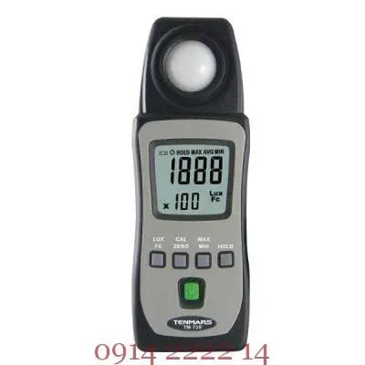 Đánh giá máy đo ánh sáng Tenmars TM-720 16 Máy đo cường độ ánh sáng Tenmars TM-720