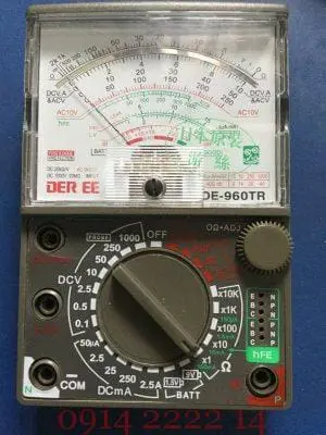 Cách sử dụng đồng hồ vạn năng sửa chữa điện tử máy tính