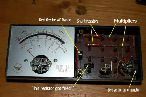 đồng hồ vạn năng đo điện
