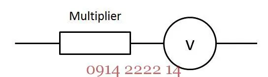 sơ đồ đo điện áp