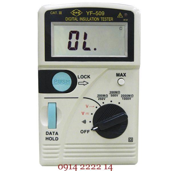 Máy đo điện trở cách điện Tenmars YF-509