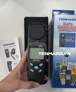 Máy đo cường độ ánh sáng Tenmars TM-204 6 Ảnh mặt trước máy đo cường độ ánh sáng Tenmars TM-204