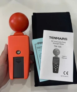 Máy đo cường độ sóng điện trường Tenmars TM-195 7 Ảnh thực tế máy đo cường độ sóng điện trường Tenmars TM-195 mặt sau