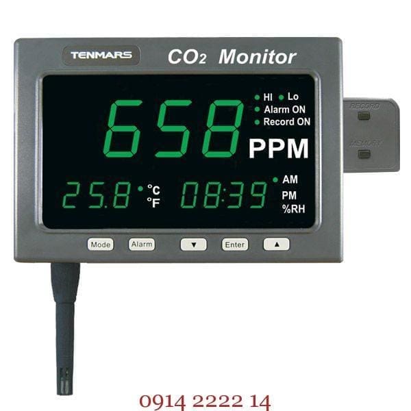 Đồng hồ đo khí CO2 Tenmars TM-186D