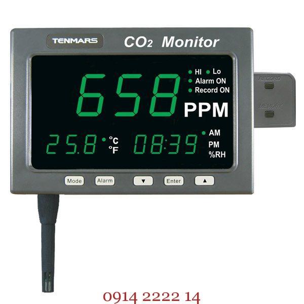 Máy đo khí CO2 và nhiệt độ Tenmars TM-187D
