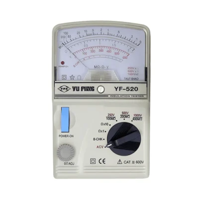 Máy Đo điện trở cách điện Tenmars YF-520 2 Máy Đo điện trở cách điện Tenmars YF-520