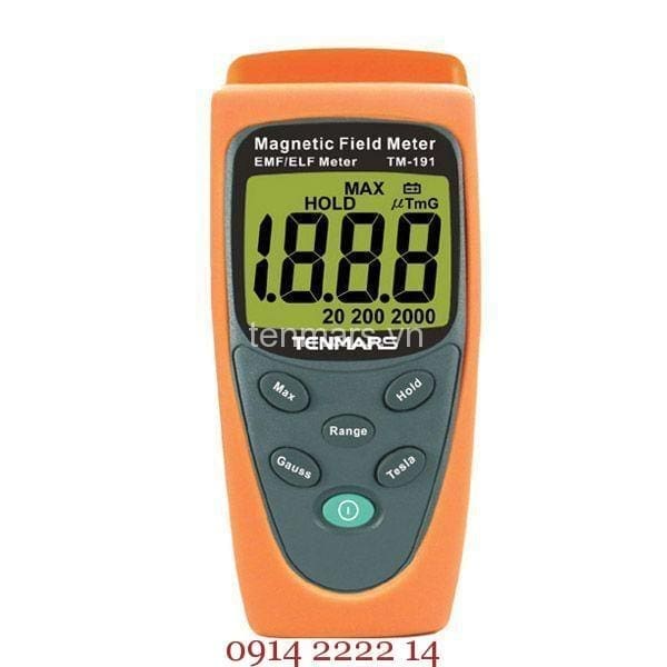 Máy đo điện từ trường Tenmars TM-191: Đo sóng điện từ