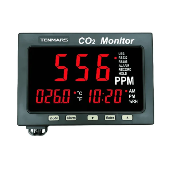Máy đo khí CO2, nhiệt độ Tenmars TM-187D