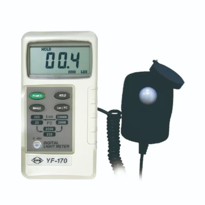 Thiết bị đo cường độ ánh sáng TENMARS YF-170 (20000Lux) 2 Thiết bị đo cường độ ánh sáng TENMARS YF-170