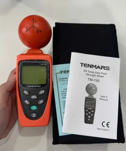 Máy đo cường độ sóng điện trường Tenmars TM-195 6 Thiết bị đo cường độ sóng điện trường Tenmars TM-195 mặt trước