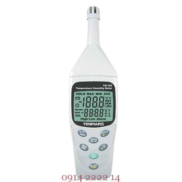 Máy đo nhiệt độ và độ ẩm Tenmars TM-183