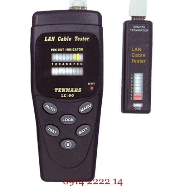 Thiết bị kiểm tra cáp mạng Tenmars LC-90