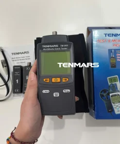 Thiết bị kiểm tra cáp mạng Tenmars TM-903 6 Ảnh thực tế mặt trước thiết bị kiểm tra cáp mạng Tenmars TM-903
