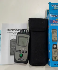 Thiết bị đo nhiệt ẩm Tenmars TM-730 mặt trước màn hình rõ nét