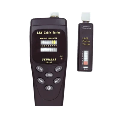 Thiết bị kiểm tra cáp mạng Tenmars LC-90 2 Thiết bị kiểm tra cáp mạng Tenmars LC-90