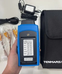 Mặt sau datalogger nhiệt độ Tenmars TM-747D