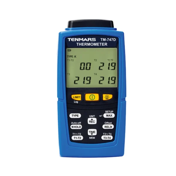 Nhiệt kế tự ghi 4 kênh Tenmars TM-747D