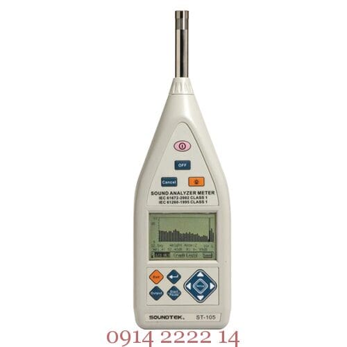 Máy đo phân tích tiếng ồn Tenmars ST-105