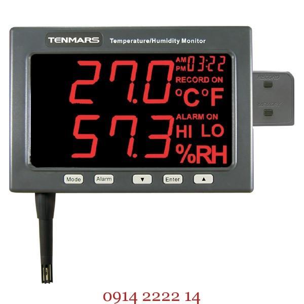 Máy đo nhiệt độ độ ẩm tự ghi Tenmars TM-185D