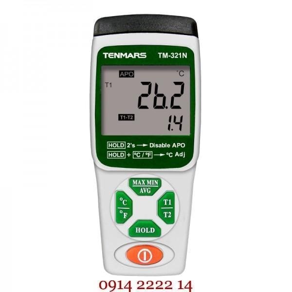 Nhiệt kế 2 kênh Tenmars TM-321N