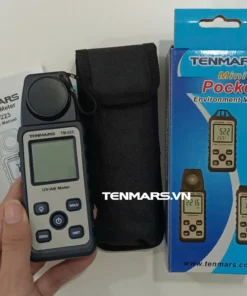 Máy đo tia UV Tenmars TM-223 6 Thiết bị đo tia UV Tenmars TM-223 mặt trước màn hình rõ nét