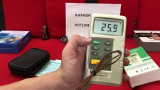 Đánh giá máy đo nhiệt độ điện tử Tenmars YF-160A