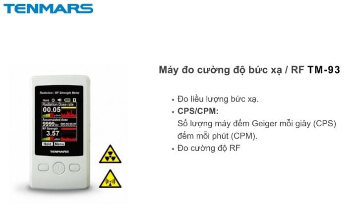 may do buc xa rf tenmars tm 93 1