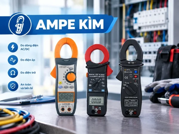 Ampe kìm là gì? Thiết bị đo dòng điện không tiếp xúc