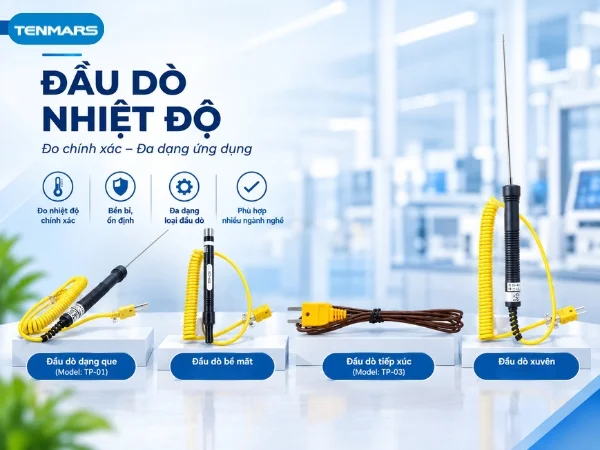 Đầu dò nhiệt độ là gì? Khái niệm cơ bản trong đo lường công nghiệp