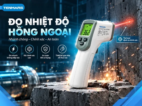 Đo nhiệt độ hồng ngoại là gì? Khái niệm cơ bản trong đo lường không tiếp xúc