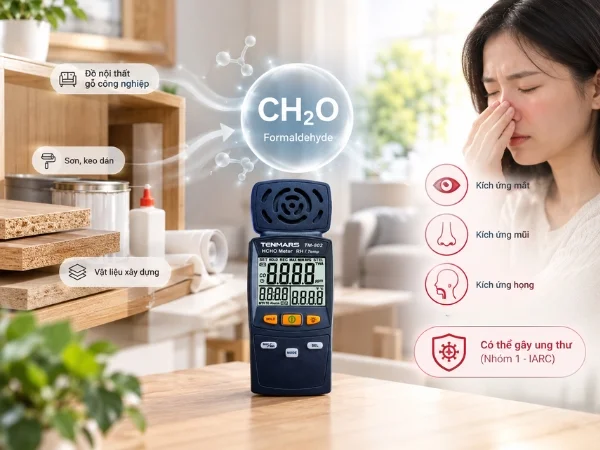 Khí CH2O là gì? Ảnh hưởng đến sức khỏe và đời sống