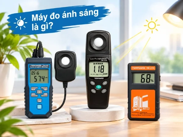 Máy đo ánh sáng là gì? Thiết bị đo độ rọi trong công nghiệp